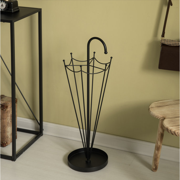 Vintiquewise Metal Free Standing Umbrella Base Wayfair Canada
